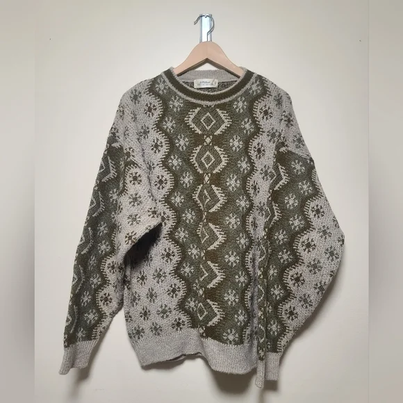 St Michael vintage crewneck wool sweater size xl - Picture 3 of 6